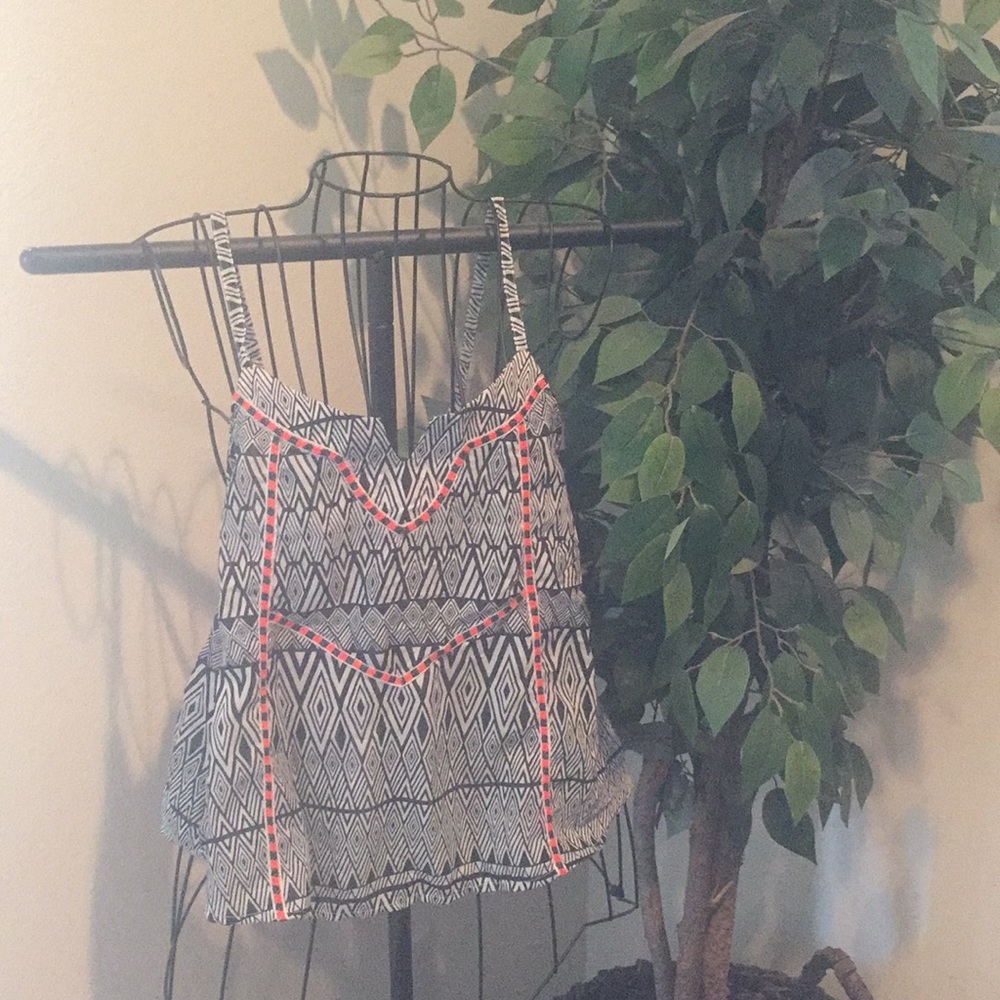 Geometric tank top